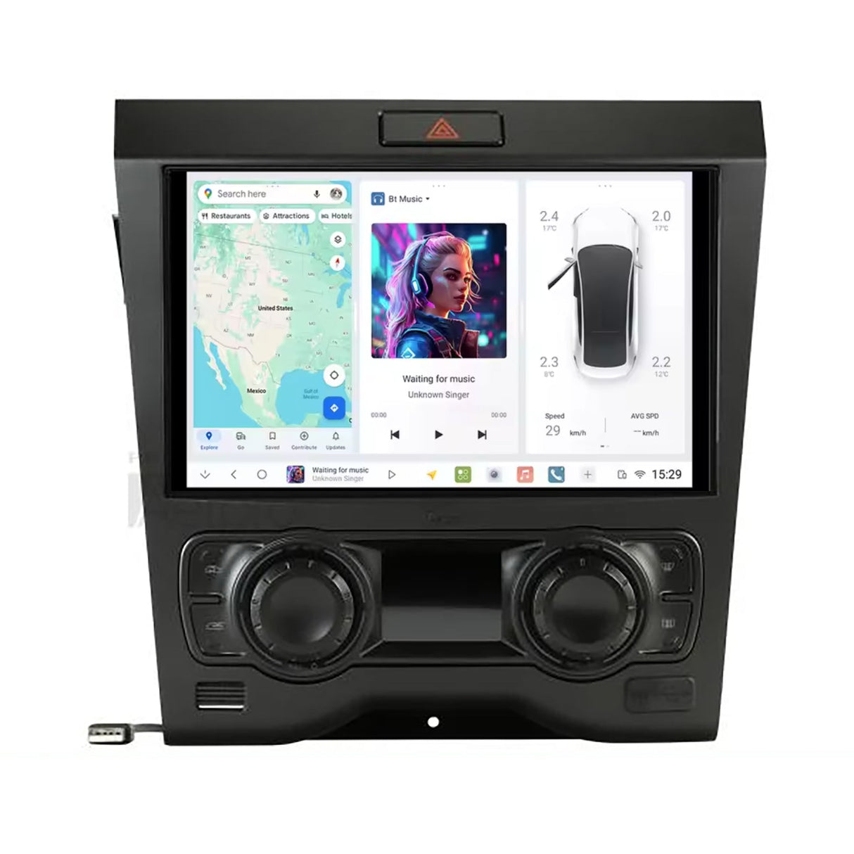 7" TOUCH SCREEN RADIO for VE - HOLDCOM AUTO PARTS