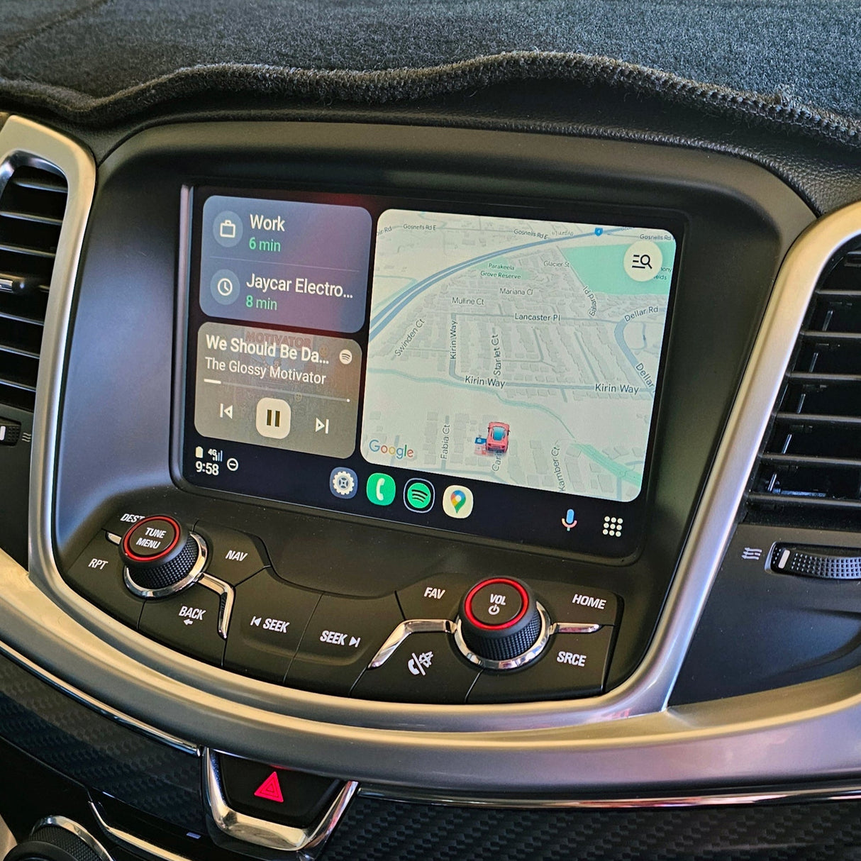 RADIO UPGRADE MODULE for VF / WN (ANDROID AUTO + CARPLAY) - HOLDCOM AUTO PARTS