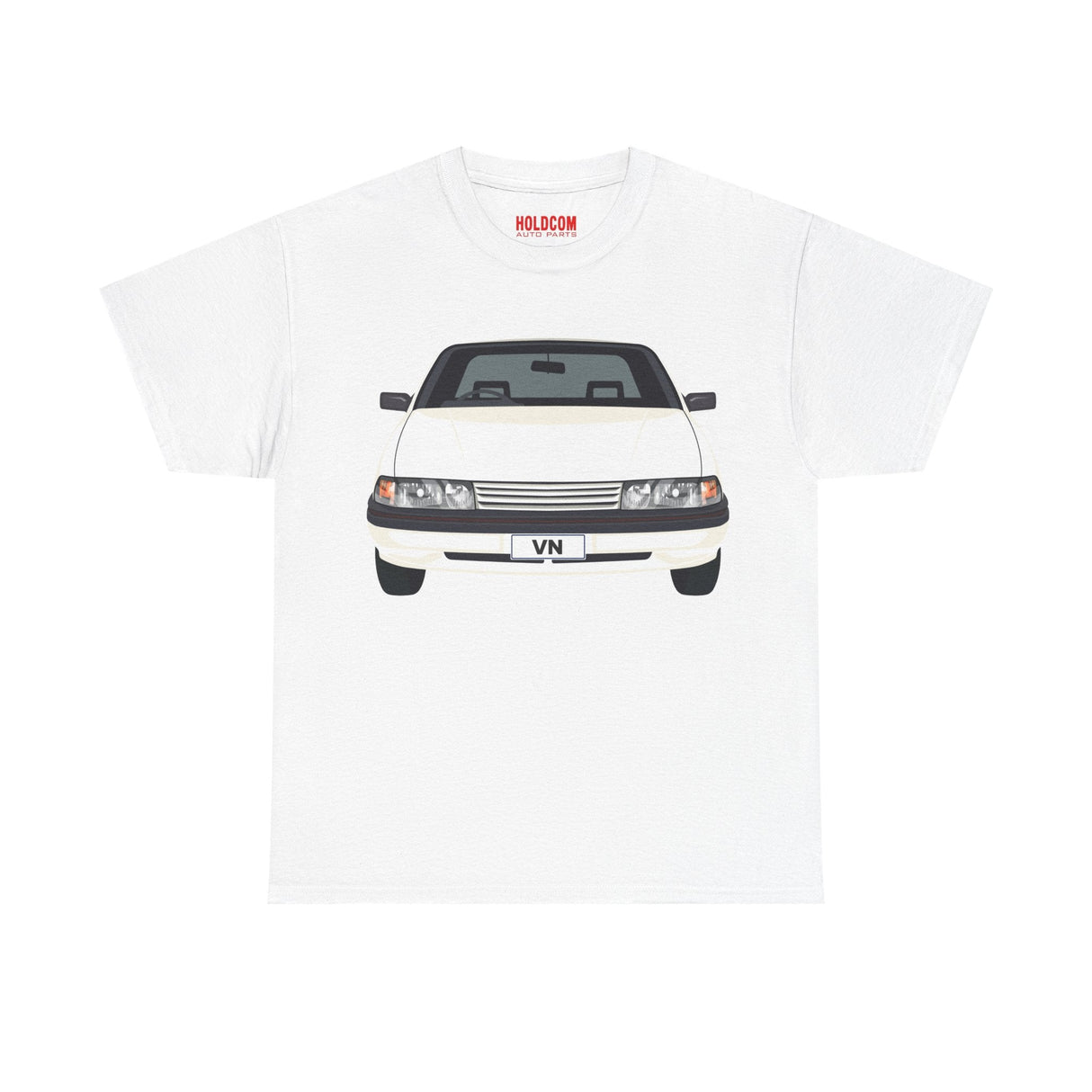 VN COMMODORE T - SHIRT - HOLDCOM AUTO PARTS