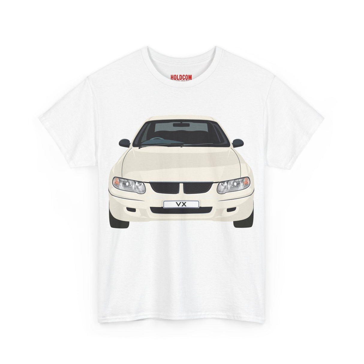 VX COMMODORE T - SHIRT - HOLDCOM AUTO PARTS