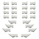 CHROME MOULD TRIM END CAPS for VL CALAIS - HOLDCOM AUTO PARTS