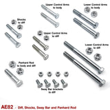 DIFF, SHOCKS, SWAY BAR and PANHARD ROD FASTENER KIT for VB VC VH VK VL VN VP VQ VR VS - HOLDCOM AUTO PARTS
