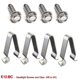 HEADLIGHT SCREWS and CLIPS for VB VC - HOLDCOM AUTO PARTS