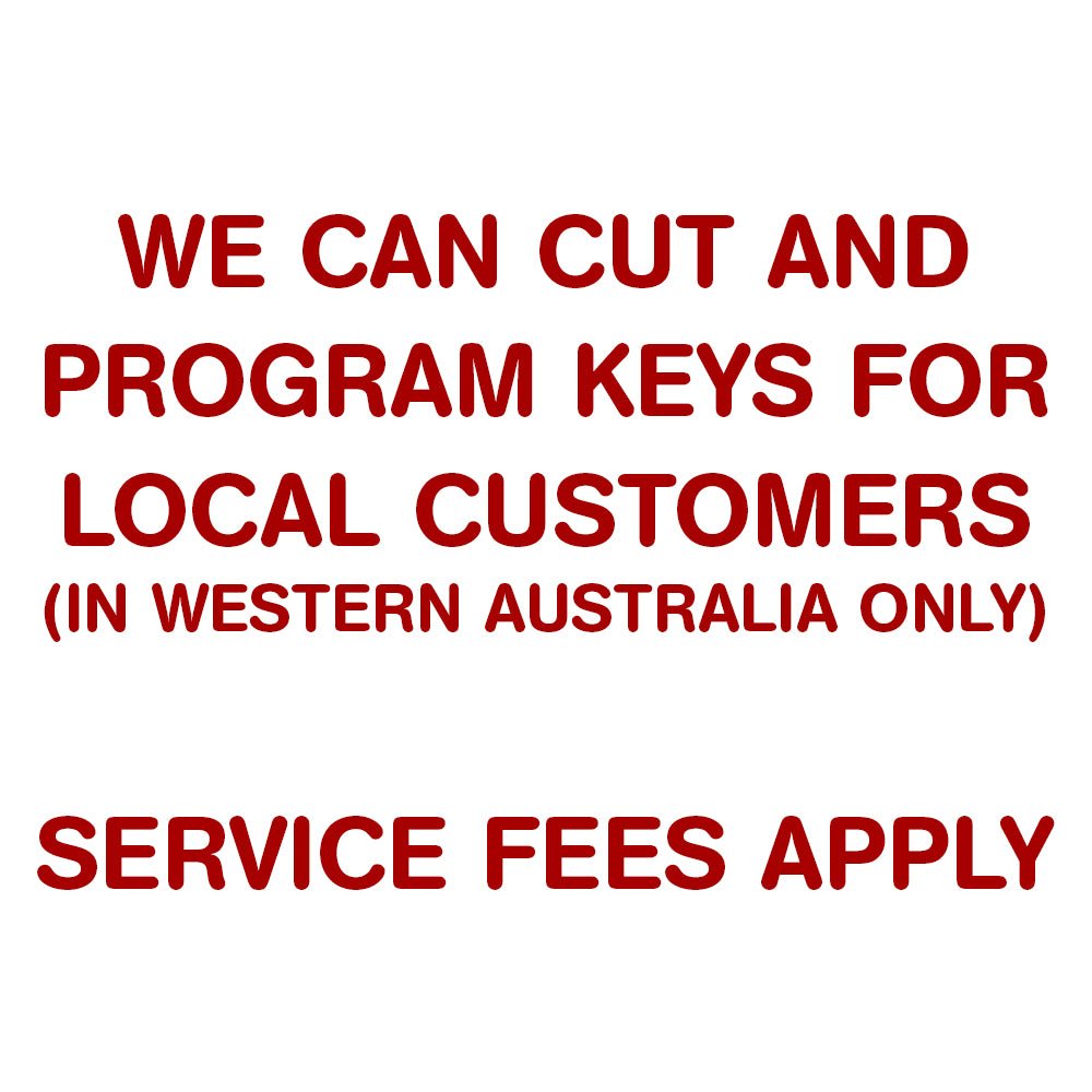 REMOTE KEY for VF / WN (COMPLETE) - HOLDCOM AUTO PARTS
