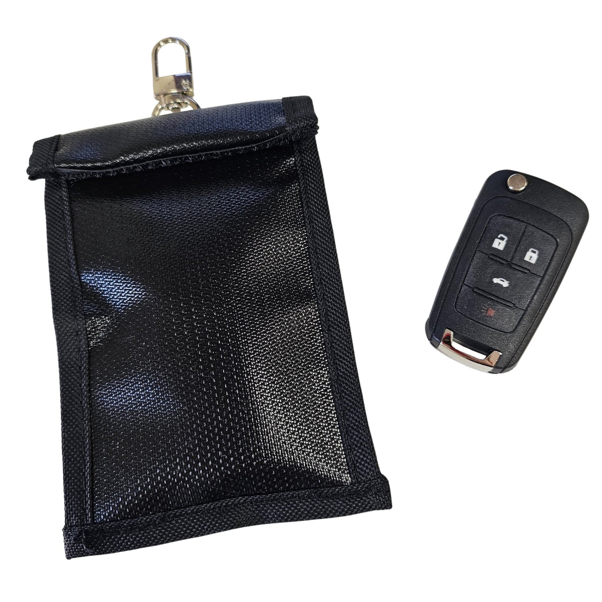 RFID SIGNAL BLOCKING KEY FARADAY POUCH - HOLDCOM AUTO PARTS