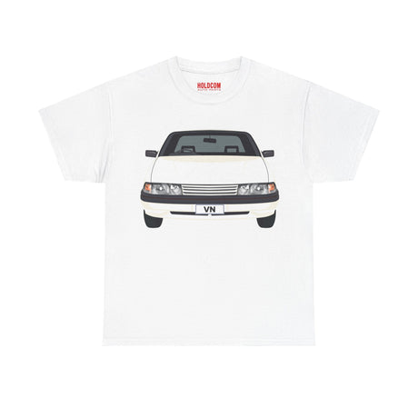 VN COMMODORE T - SHIRT - HOLDCOM AUTO PARTS