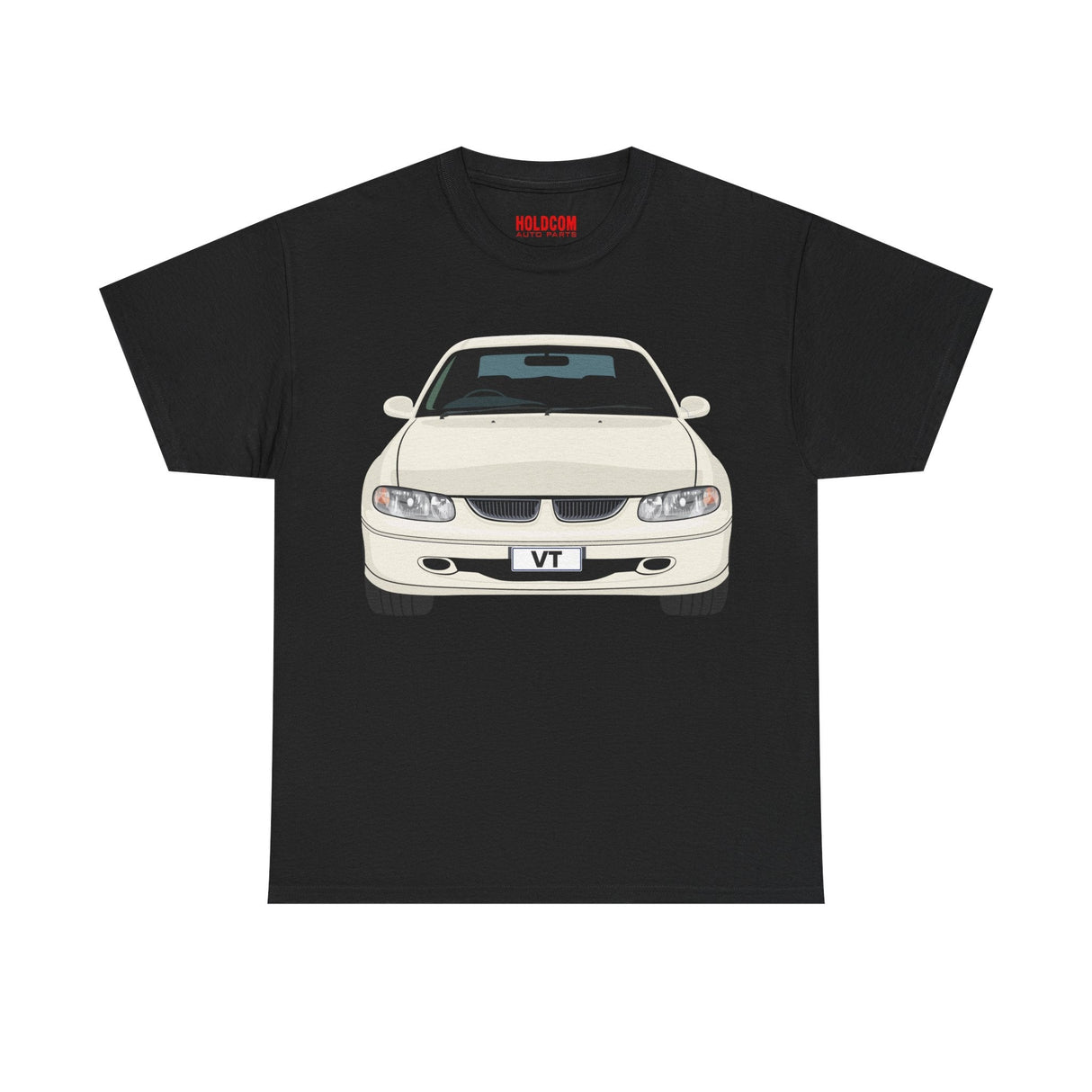 VT COMMODORE T - SHIRT - HOLDCOM AUTO PARTS