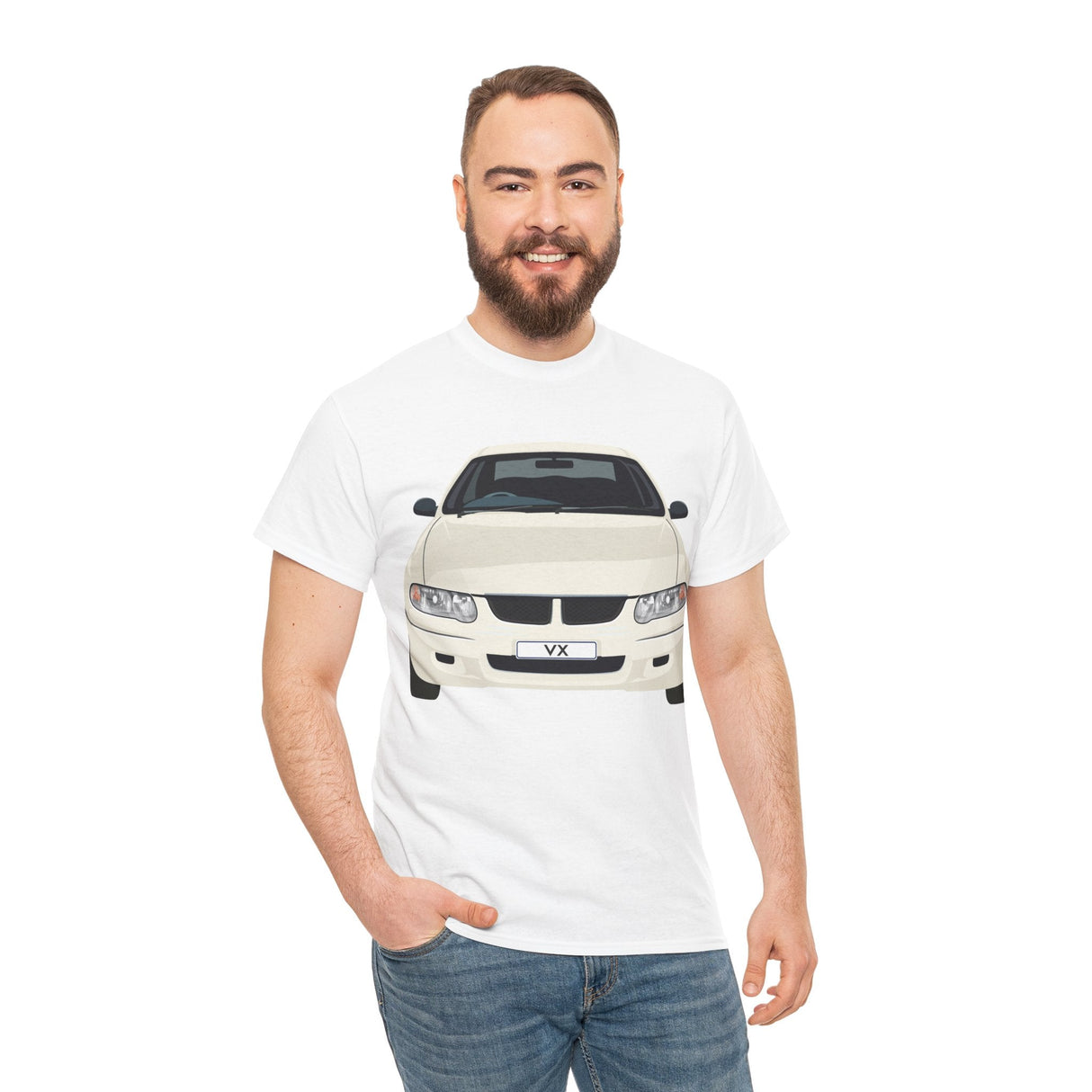 VX COMMODORE T - SHIRT - HOLDCOM AUTO PARTS