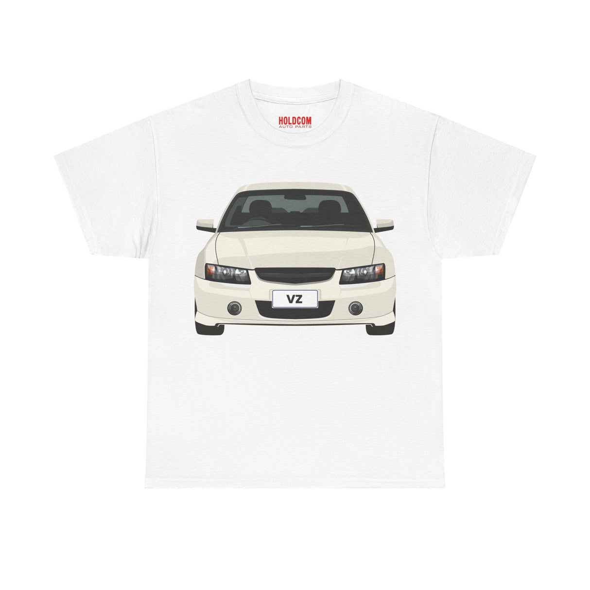 VZ COMMODORE T - SHIRT - HOLDCOM AUTO PARTS
