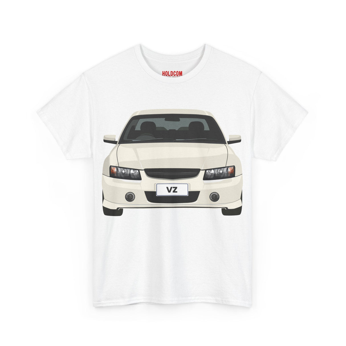 VZ COMMODORE T - SHIRT - HOLDCOM AUTO PARTS