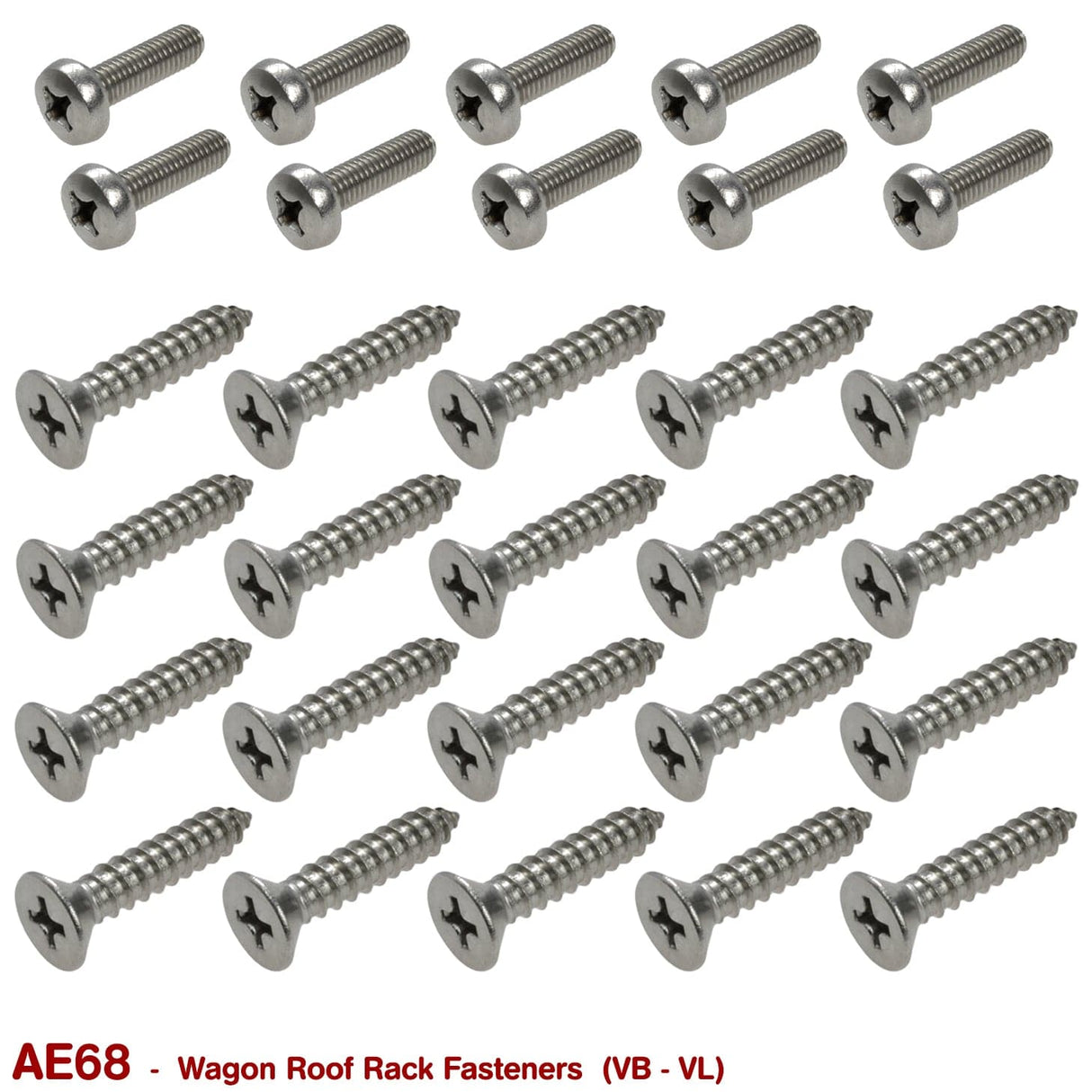 WAGON ROOF RACK FASTENERS for VK VL - HOLDCOM AUTO PARTS