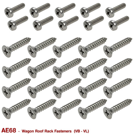 WAGON ROOF RACK FASTENERS for VK VL - HOLDCOM AUTO PARTS